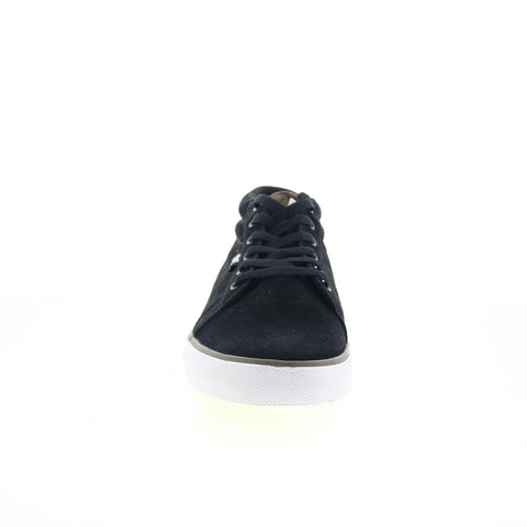 DC Council Mid SD ADYS300106 Mens Blue Suede Skate Inspired Sneakers Shoes