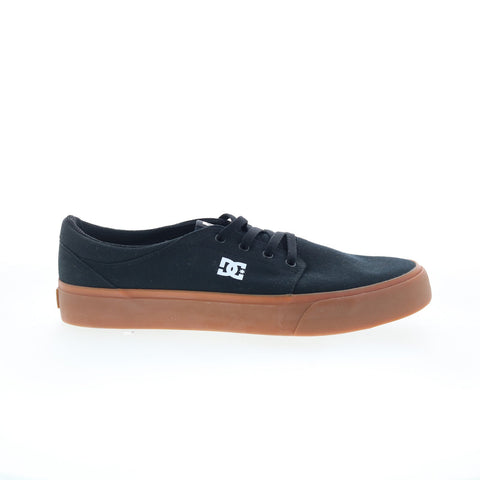 DC Trase TX ADYS300126 Mens Black Canvas Skate Inspired Sneakers Shoes