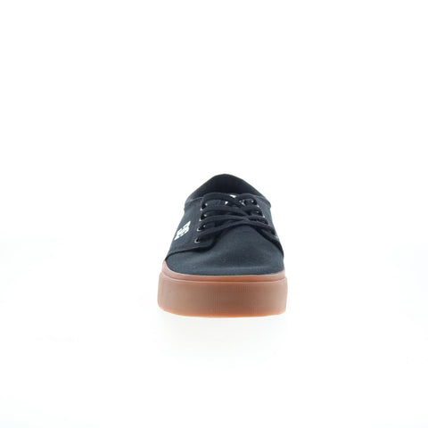 DC Trase TX ADYS300126 Mens Black Canvas Skate Inspired Sneakers Shoes