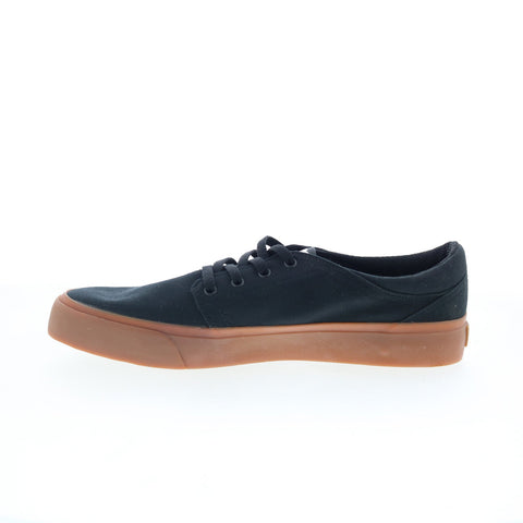 DC Trase TX ADYS300126 Mens Black Canvas Skate Inspired Sneakers Shoes