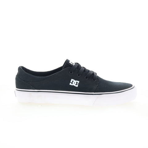 DC Trase TX ADYS300126 Mens Black Canvas Skate Inspired Sneakers Shoes
