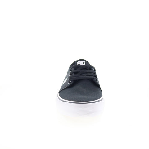 DC Trase TX ADYS300126 Mens Black Canvas Skate Inspired Sneakers Shoes