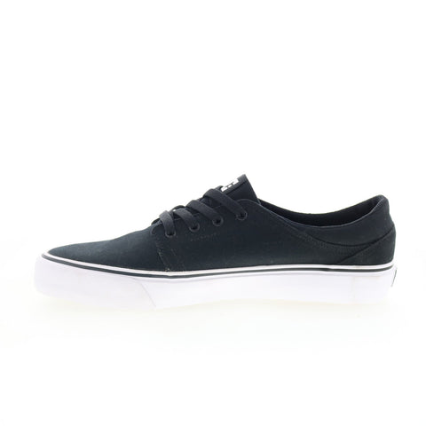 DC Trase TX ADYS300126 Mens Black Canvas Skate Inspired Sneakers Shoes