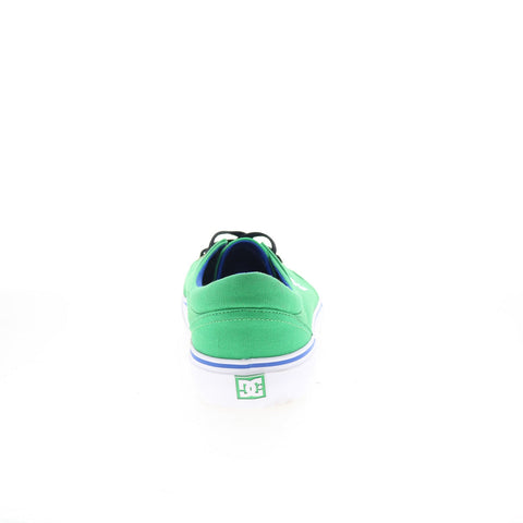 DC Trase TX ADYS300126 Mens Green Canvas Skate Inspired Sneakers Shoes
