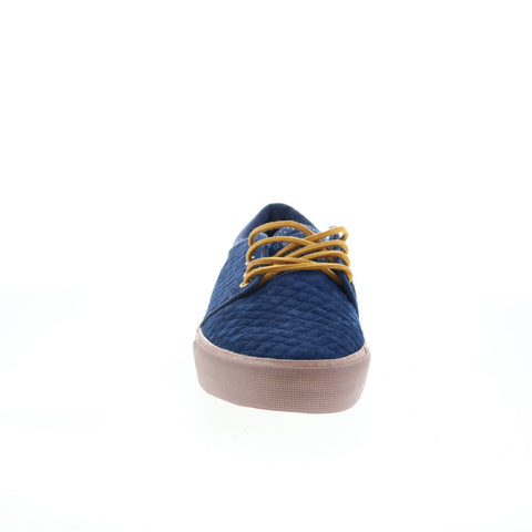 DC Trase LX ADYS300141 Mens Blue Suede Skate Inspired Sneakers Shoes