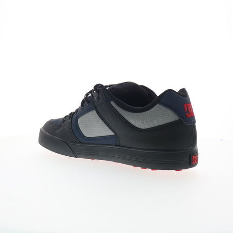 DC Pure WNT ADYS300151-NB3 Mens Blue Leather Skate Inspired Sneakers Shoes