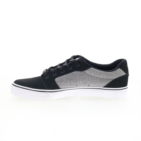 DC Anvil NB ADYS300161 Mens Black Nubuck Skate Inspired Sneakers Shoes