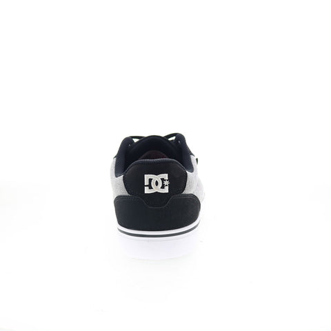DC Anvil NB ADYS300161 Mens Black Nubuck Skate Inspired Sneakers Shoes