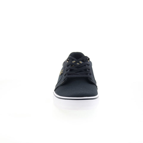 DC Anvil TX SP ADYS300178 Mens Black Canvas Skate Inspired Sneakers Shoes