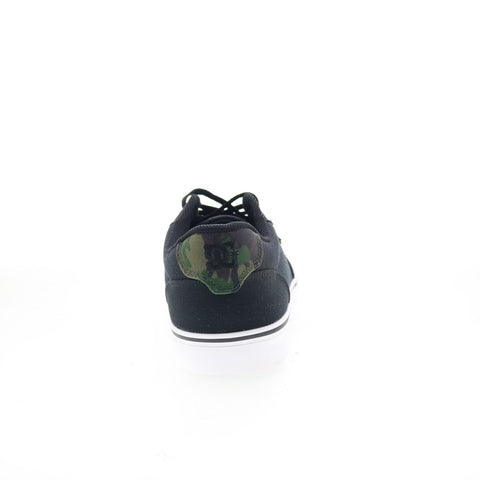 DC Anvil TX SP ADYS300178 Mens Black Canvas Skate Inspired Sneakers Shoes
