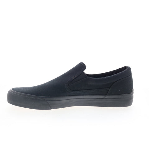 DC Trase Slip-On TX ADYS300184 Mens Black Skate Inspired Sneakers Shoes