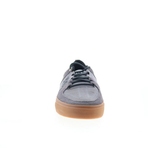 DC Lynx Vulc ADYS300235 Mens Gray Suede Skate Inspired Sneakers Shoes