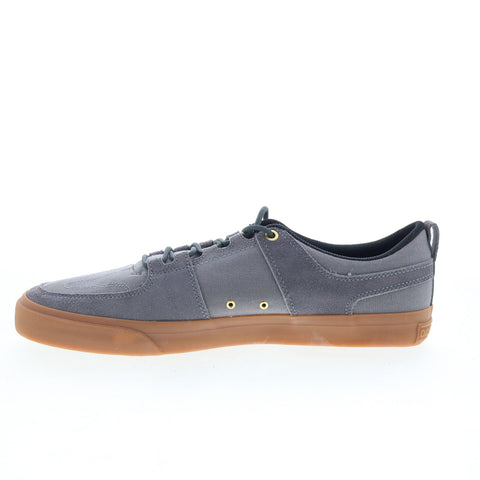 DC Lynx Vulc ADYS300235 Mens Gray Suede Skate Inspired Sneakers Shoes