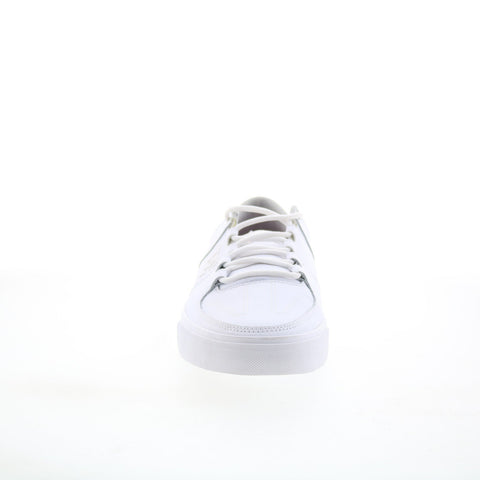 DC Lynx Vulc ADYS300235 Mens White Leather Skate Inspired Sneakers Shoes