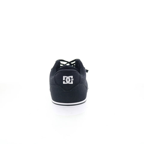 DC Anvil TX SE ADYS300036 Mens Black Canvas Skate Inspired Sneakers Shoes