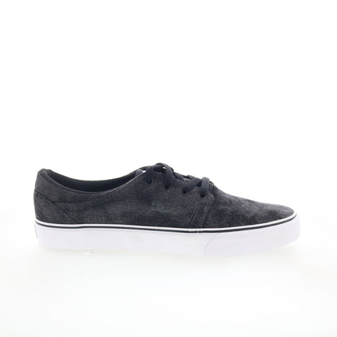 DC Trase TX LE ADYS300372 Mens Black Canvas Skate Inspired Sneakers Shoes