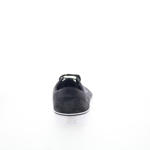 DC Trase TX LE ADYS300372 Mens Black Canvas Skate Inspired Sneakers Shoes