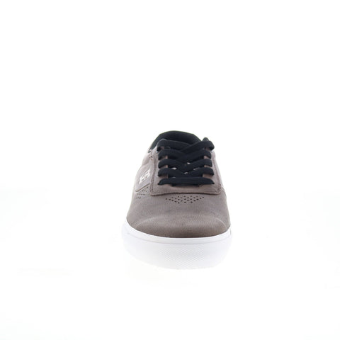 DC Switch S LX ADYS300377 Mens Brown Leather Skate Inspired Sneakers Shoes
