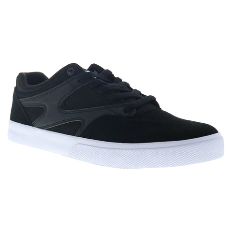 DC Kalis Vulc ADYS300569-BKW Mens Black Skate Inspired Sneakers Shoes