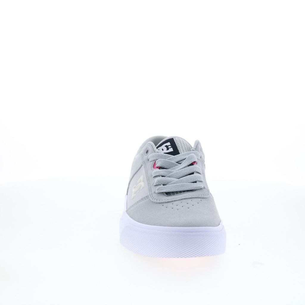 Dynamic Dc Gray DC Teknic S ADYS300739-GYB Mens Gray Suede Skate Inspired Sneakers Sho ...