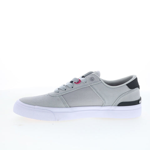 DC Teknic S ADYS300739-GYB Mens Gray Suede Skate Inspired Sneakers Shoes