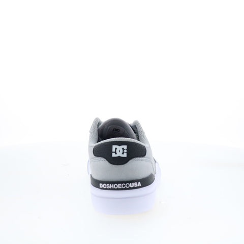 DC Teknic S ADYS300739-GYB Mens Gray Suede Skate Inspired Sneakers Shoes
