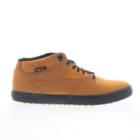 DC Kalis Vulc Mid WNT Mens Brown Nubuck Skate Inspired Sneakers Shoes
