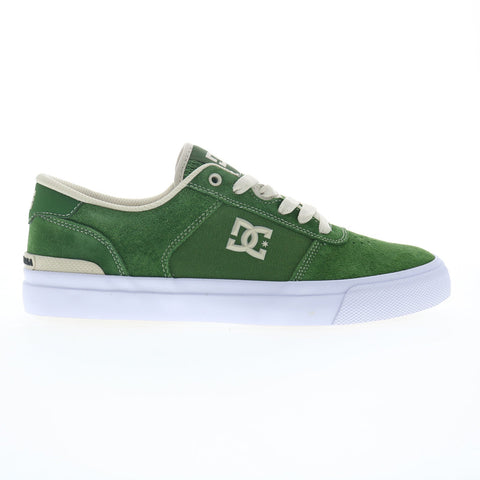 DC Teknic S Jaakko ADYS300752 Mens Green Suede Skate Inspired Sneakers Shoes