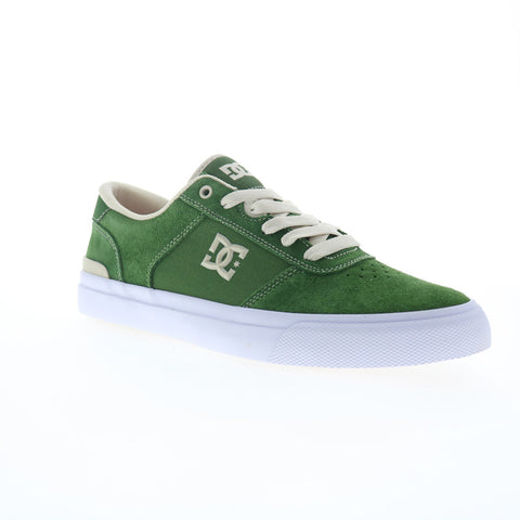DC Teknic S Jaakko ADYS300752 Mens Green Suede Skate Inspired Sneakers Shoes