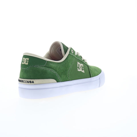 DC Teknic S Jaakko ADYS300752 Mens Green Suede Skate Inspired Sneakers Shoes
