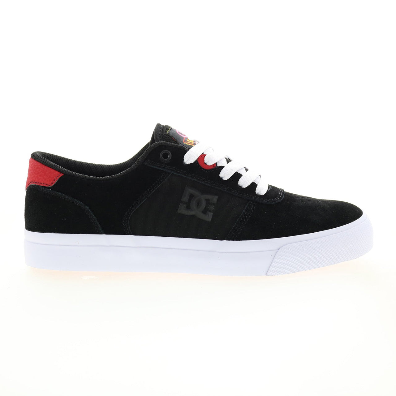 DC Shoes Mens Teknic Skate Shoes (Black/Black/White) main image 1