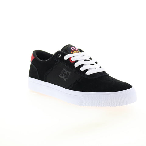 DC Teknic ADYS300763-BR2 Mens Black Canvas Skate Inspired Sneakers Shoes