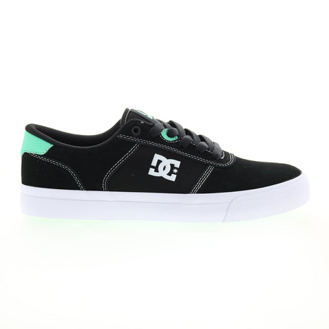 DC Teknic ADYS300763-BWE Mens Black Suede Skate Inspired Sneakers Shoes