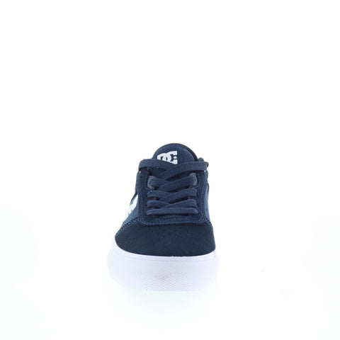 DC Teknic ADYS300763-DN1 Mens Blue Suede Skate Inspired Sneakers Shoes