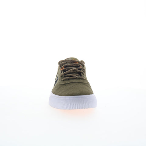 DC Teknic ADYS300763-OVC Mens Green Suede Skate Inspired Sneakers Shoes