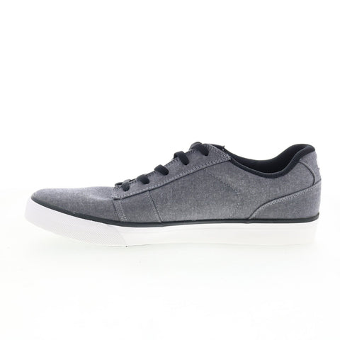 DC Fyx TX SE ADYS300095 Mens Gray Canvas Skate Inspired Sneakers Shoes