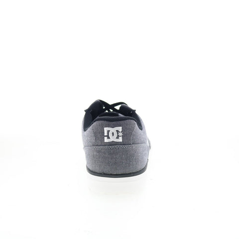 DC Fyx TX SE ADYS300095 Mens Gray Canvas Skate Inspired Sneakers Shoes