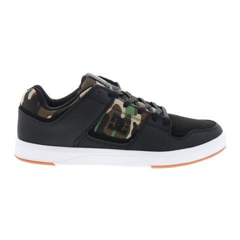 DC Cure ADYS400073-BCM Mens Black Leather Skate Inspired Sneakers Shoes