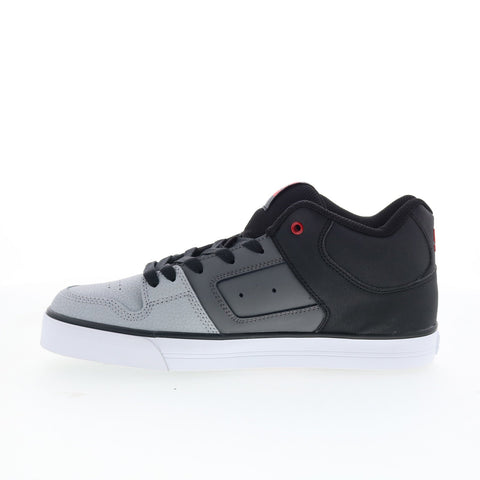 DC Pure Mid ADYS400082-XKSS Mens Black Skate Inspired Sneakers Shoes