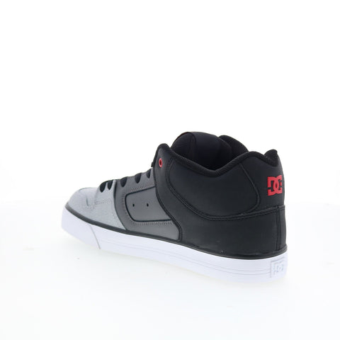 DC Pure Mid ADYS400082-XKSS Mens Black Skate Inspired Sneakers Shoes