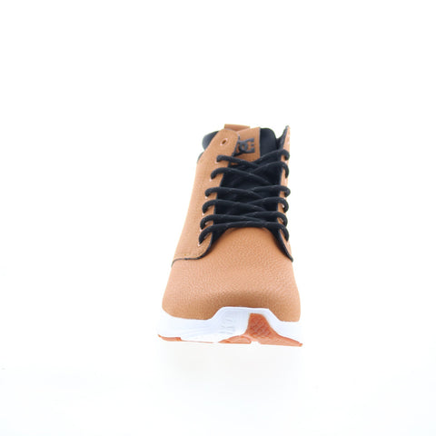 DC Mason 2 ADYS700216-WEA Mens Brown Leather Skate Inspired Sneakers Shoes