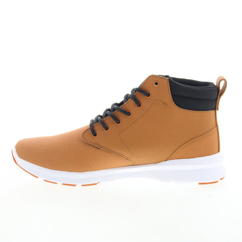DC Mason 2 ADYS700216-WEA Mens Brown Leather Skate Inspired Sneakers Shoes