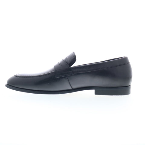Robert Graham AE663-301-01 Mens Black Loafers & Slip Ons Casual Shoes