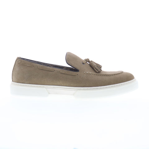 Robert Graham AE676-301-R9 Mens Brown Loafers & Slip Ons Casual Shoes