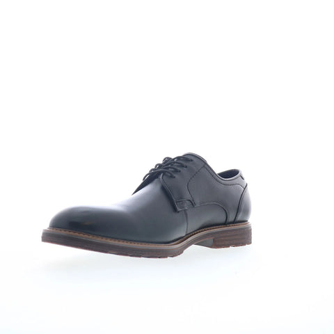Steve Madden Aeden AEDE01M1 Mens Black Oxfords & Lace Ups Plain Toe Shoes