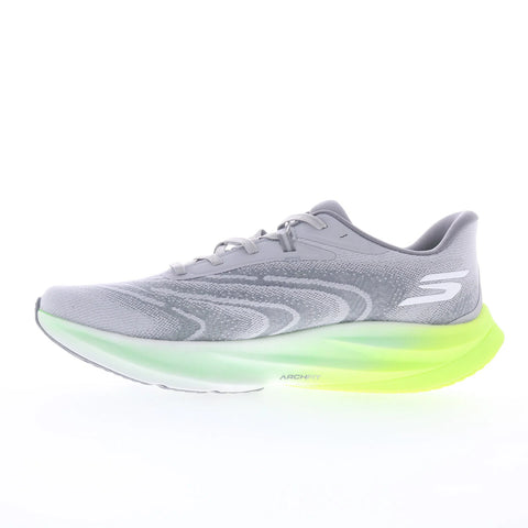 Skechers Aero Spark 246200-GYLM Mens Gray Mesh Athletic Running Shoes