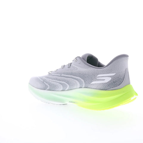 Skechers Aero Spark 246200-GYLM Mens Gray Mesh Athletic Running Shoes