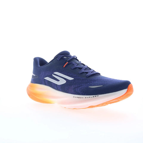 Skechers Aero Spark 246200-NVOR Mens Blue Mesh Athletic Running Shoes