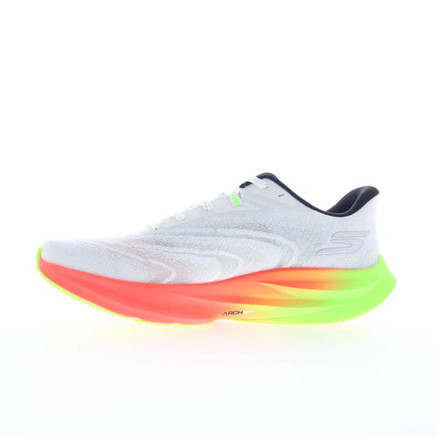 Skechers Aero Spark 246200-WMLT Mens White Synthetic Athletic Running Shoes