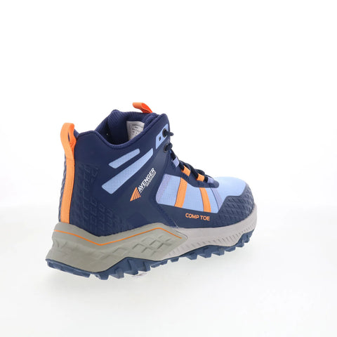 Avenger Aero Trail Mid Compopsite Toe EH WP Womens Blue Wide Work Boots